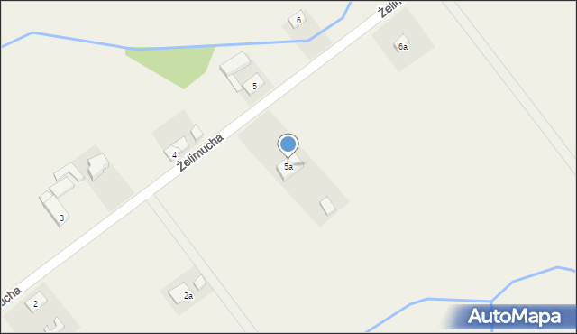 Żelimucha, Żelimucha, 5a, mapa Żelimucha