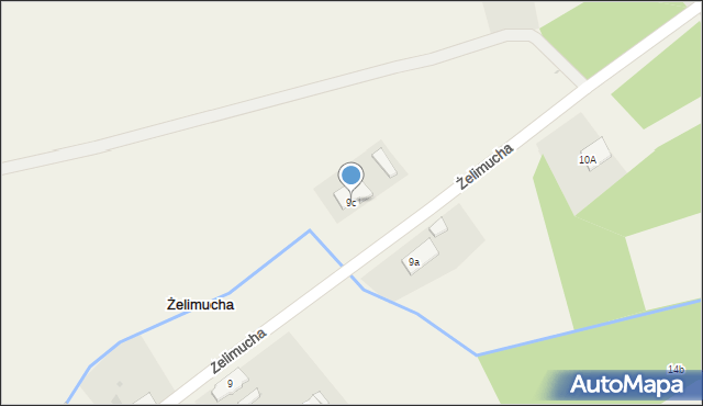 Żelimucha, Żelimucha, 9c, mapa Żelimucha