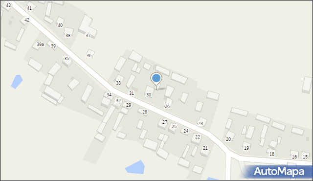 Żelisławice, Żelisławice, 30a, mapa Żelisławice