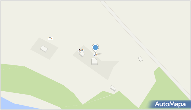 Żelisławie, Żelisławie, 22, mapa Żelisławie