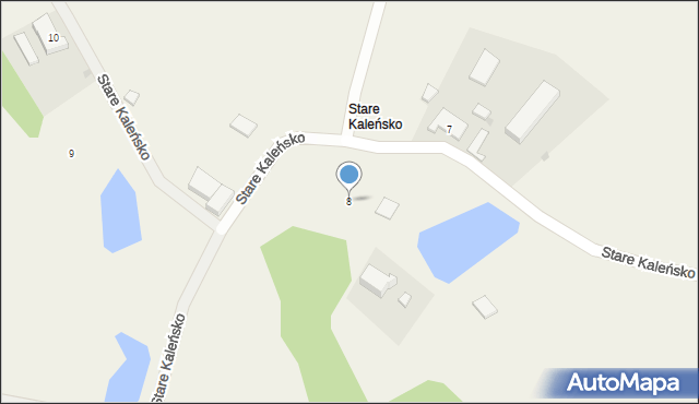 Żelisławie, Żelisławie, 8, mapa Żelisławie