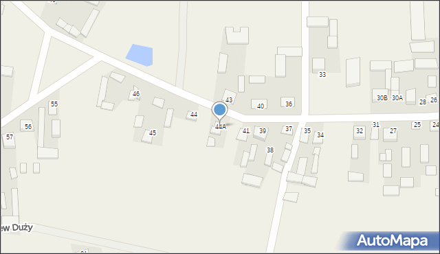 Żeliszew Duży, Żeliszew Duży, 44A, mapa Żeliszew Duży