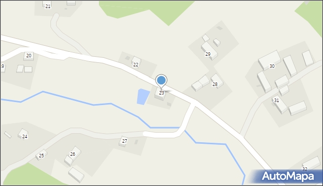 Żeliszów, Żeliszów, 23, mapa Żeliszów