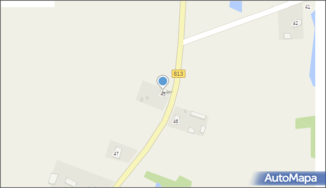 Żelizna, Żelizna, 45, mapa Żelizna