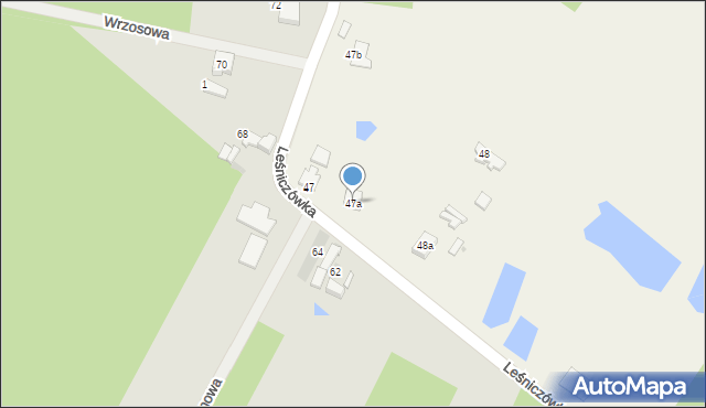 Zelówek, Zelówek, 47a, mapa Zelówek