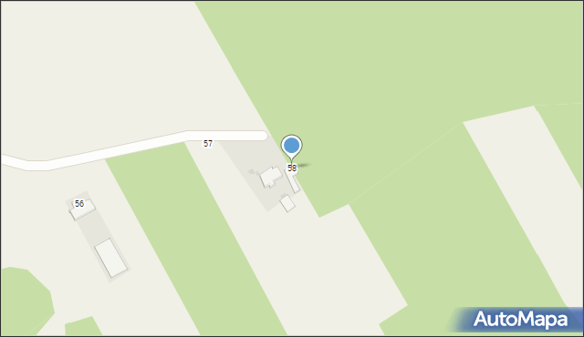 Zelówek, Zelówek, 58, mapa Zelówek