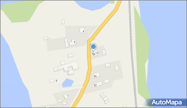 Zełwągi, Zełwągi, 5a, mapa Zełwągi