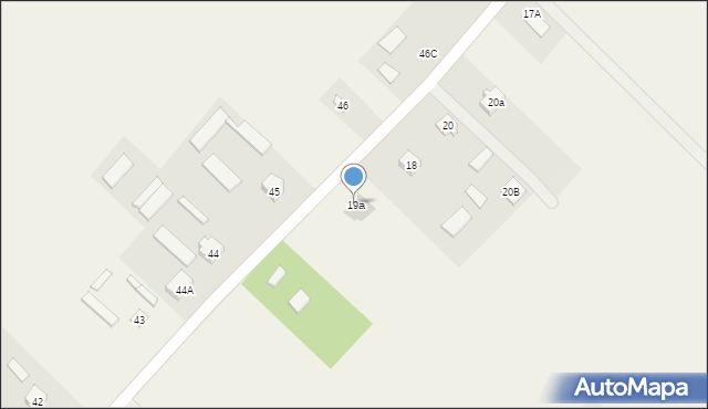 Zemborzyce Dolne, Zemborzyce Dolne, 19a, mapa Zemborzyce Dolne