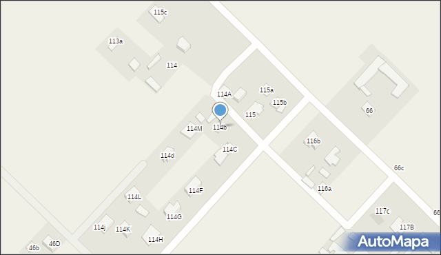 Zemborzyce Podleśne, Zemborzyce Podleśne, 114b, mapa Zemborzyce Podleśne