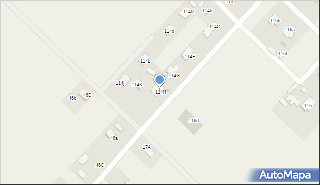 Zemborzyce Podleśne, Zemborzyce Podleśne, 114H, mapa Zemborzyce Podleśne