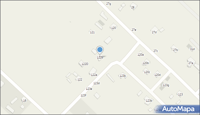 Zemborzyce Podleśne, Zemborzyce Podleśne, 122b, mapa Zemborzyce Podleśne