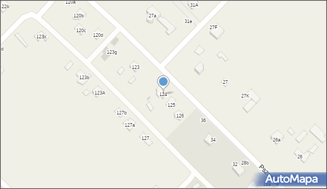 Zemborzyce Podleśne, Zemborzyce Podleśne, 124, mapa Zemborzyce Podleśne