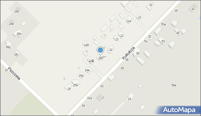 Zemborzyce Podleśne, Zemborzyce Podleśne, 24C, mapa Zemborzyce Podleśne