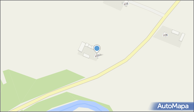 Zemborzyn Pierwszy, Zemborzyn Pierwszy, 107, mapa Zemborzyn Pierwszy