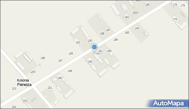 Zemborzyn Pierwszy, Zemborzyn Pierwszy, 193, mapa Zemborzyn Pierwszy
