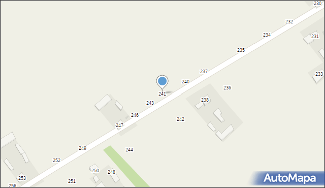 Zemborzyn Pierwszy, Zemborzyn Pierwszy, 241, mapa Zemborzyn Pierwszy
