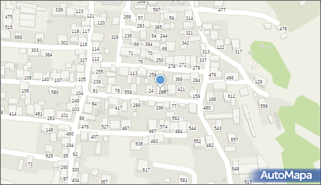 Zembrzyce, Zembrzyce, 80, mapa Zembrzyce