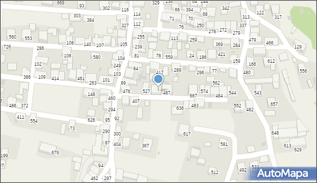 Zembrzyce, Zembrzyce, 88, mapa Zembrzyce