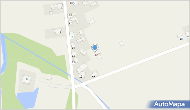 Żenichów, Żenichów, 11A, mapa Żenichów
