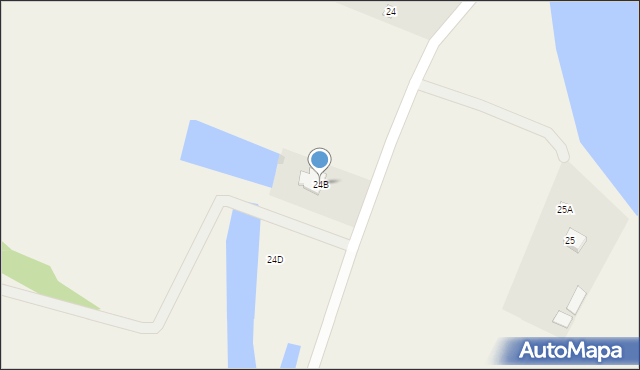 Żerań Mały, Żerań Mały, 24B, mapa Żerań Mały