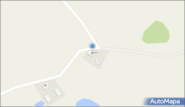 Zerbuń, Zerbuń, 65, mapa Zerbuń