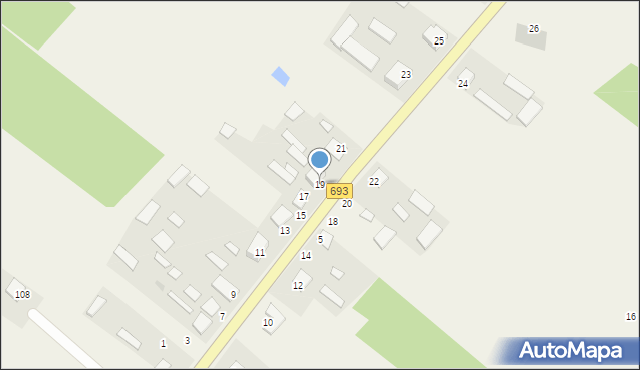 Żerczyce, Żerczyce, 19, mapa Żerczyce