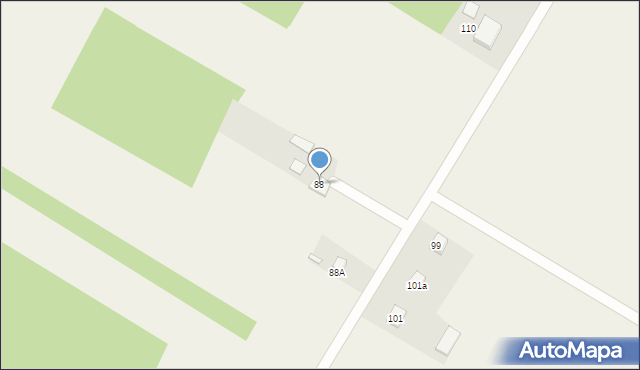 Żerczyce, Żerczyce, 88, mapa Żerczyce