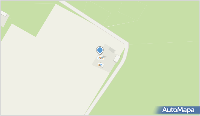 Żerczyce, Żerczyce, 89A, mapa Żerczyce