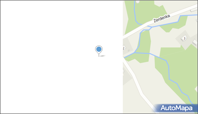 Żerdenka, Żerdenka, 1, mapa Żerdenka