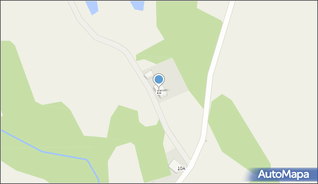 Żerdno, Żerdno, 12, mapa Żerdno