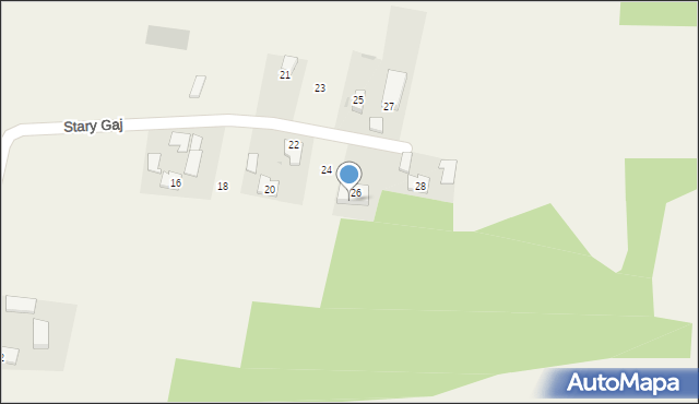 Żerkowice, Żerkowice, 76, mapa Żerkowice