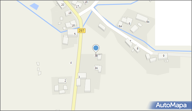 Żerkowice, Żerkowice, 3B, mapa Żerkowice