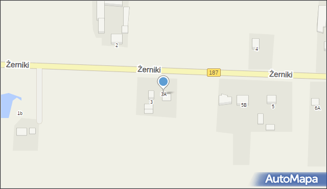 Żerniki, Żerniki, 3A, mapa Żerniki