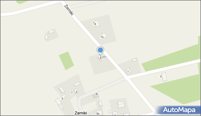 Żerniki, Żerniki, 4, mapa Żerniki