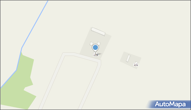 Żerocin, Żerocin, 139, mapa Żerocin