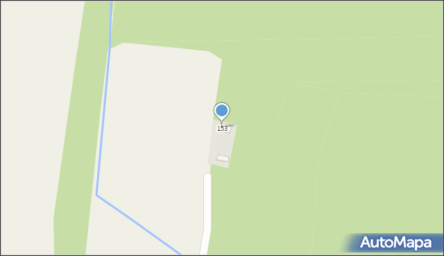 Żerocin, Żerocin, 153, mapa Żerocin