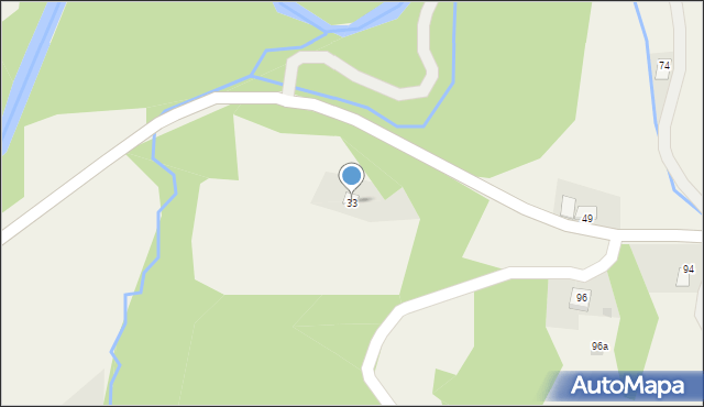 Żerosławice, Żerosławice, 33, mapa Żerosławice