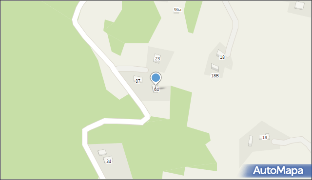 Żerosławice, Żerosławice, 64, mapa Żerosławice