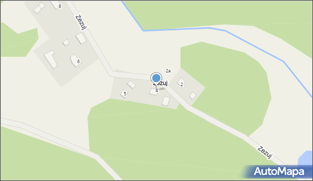 Zezuj, Zezuj, 4, mapa Zezuj