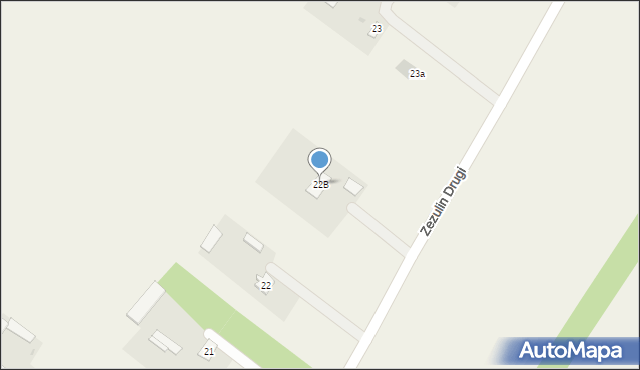 Zezulin Drugi, Zezulin Drugi, 22B, mapa Zezulin Drugi
