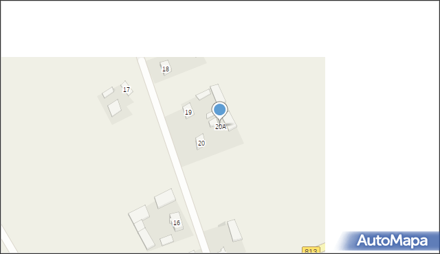 Zezulin Pierwszy, Zezulin Pierwszy, 20A, mapa Zezulin Pierwszy