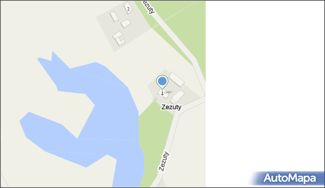 Zezuty, Zezuty, 4, mapa Zezuty