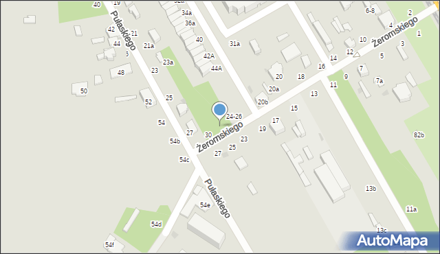 Zgierz, Żeromskiego Stefana, 28, mapa Zgierz