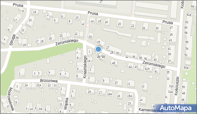 Zgorzelec, Żeromskiego Stefana, 49, mapa Zgorzelec
