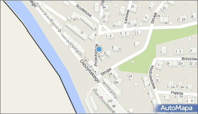 Zgorzelec, Żeromskiego Stefana, 9, mapa Zgorzelec