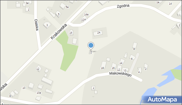 Babice, Zgodna, 2, mapa Babice