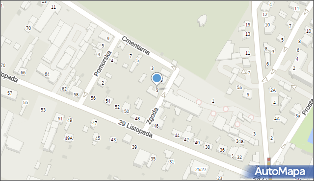 Kutno, Zgoda, 3, mapa Kutno