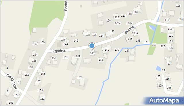 Libertów, Zgodna, 145, mapa Libertów
