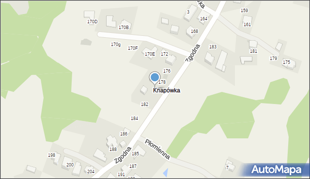 Libertów, Zgodna, 180, mapa Libertów