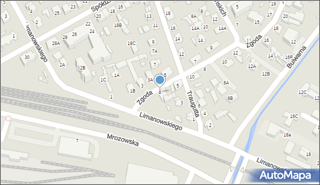 Mińsk Mazowiecki, Zgoda, 4, mapa Mińsk Mazowiecki